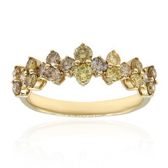 Anello in oro con Diamante Fancy SI2 (CIRARI)