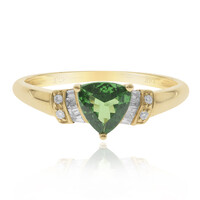 Anello in oro con Tsavorite AAA (CIRARI)