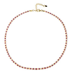 Collana in argento con Rubino del Madagascar