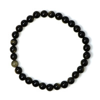Bracciale con Ossidiana Dorata