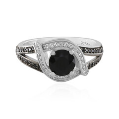Anello in argento con Onice Nero