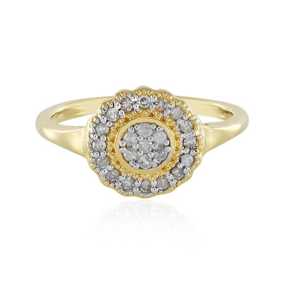 Anello in argento con Diamante I2 (I)