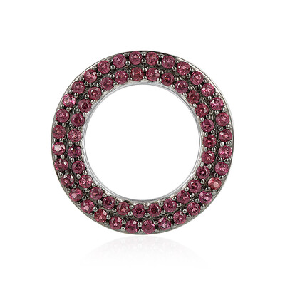 Ciondolo in argento con Rodolite (MONOSONO COLLECTION)
