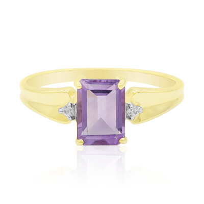 Anello in oro con Ametista