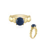 Anello in argento con Opale Blu