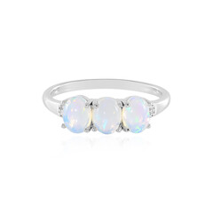 Anello in argento con Opale di Welo