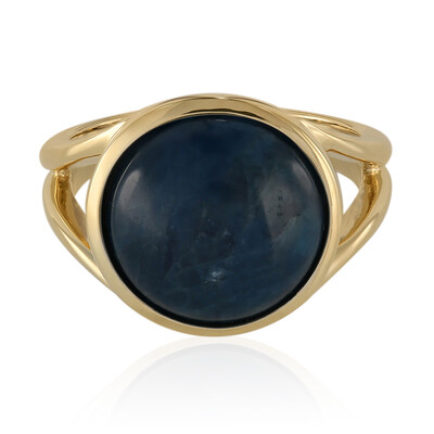 Anello in argento con Apatite Blu