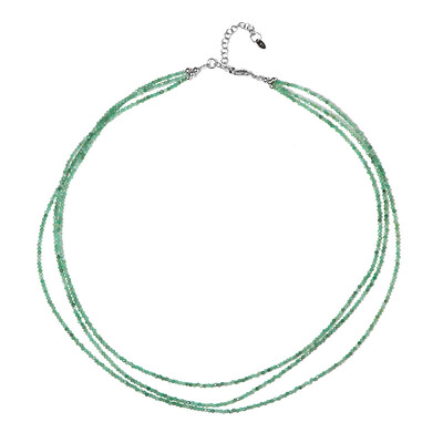 Collana in argento con Smeraldo Socoto