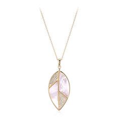Collana in argento con Madreperla
