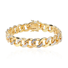 Bracciale in ottone con Diamante I3 (I) (Juwelo Style)