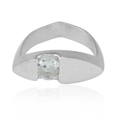 Anello in argento con Quarzo Bianco
