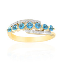 Anello in oro con Haüyne
