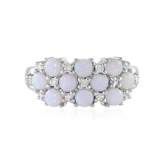 Anello in argento con Opale Australiano