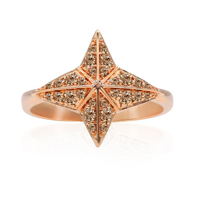 Anello in oro con Diamante Rose de France SI1 di Argyle (Annette)