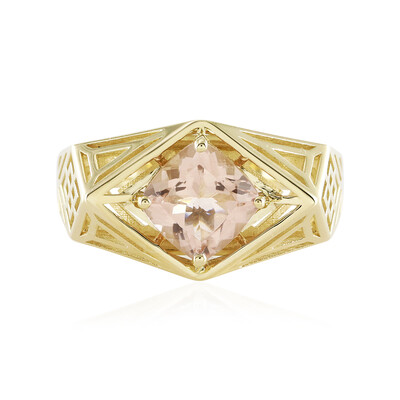 Anello in oro con Morganite del Madagascar AAA (Ornaments by de Melo)