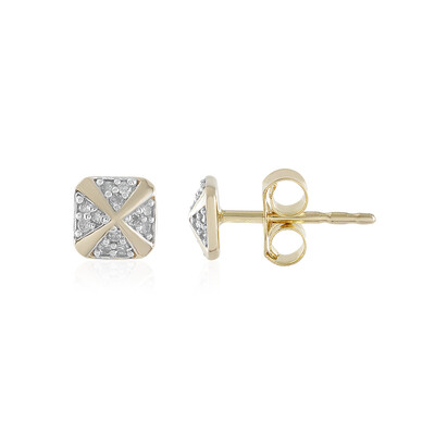 Orecchini in argento con Diamante I2 (I)