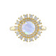 Anello in argento con Opale di Welo