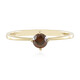 Anello in oro con Diamante Rosso I2