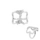 Anello in argento con Zircone