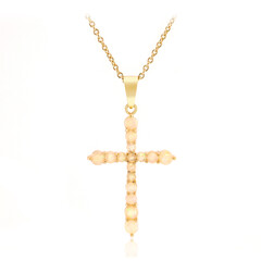 Collana in argento con Opale di Welo