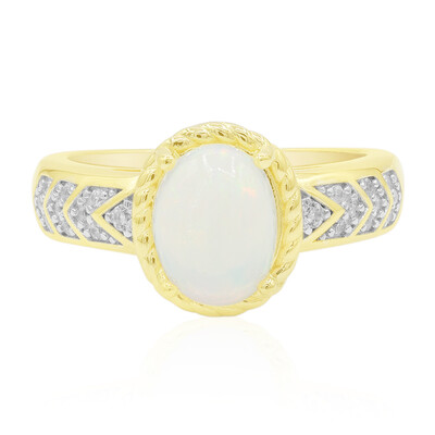 Anello in argento con Opale di Welo