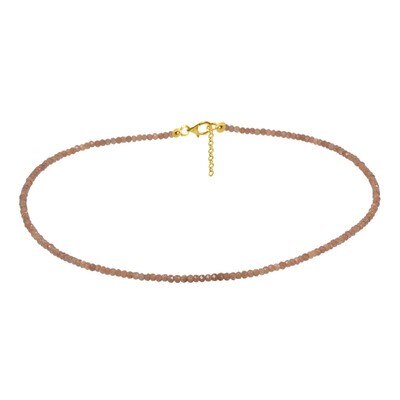 Collana in argento con Pietra di Luna Kangeyam