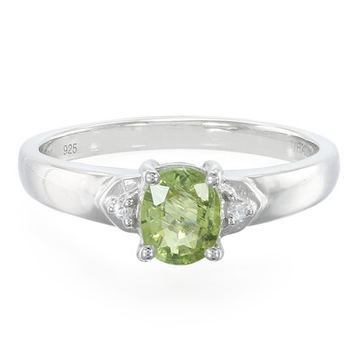 Anello in argento con Tormalina Paraíba