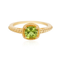 Anello in argento con Peridoto