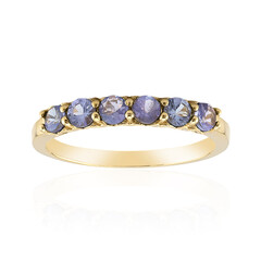 Anello in argento con Tanzanite