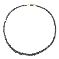 Collana in argento con Diamante Nero(Adela Silber)