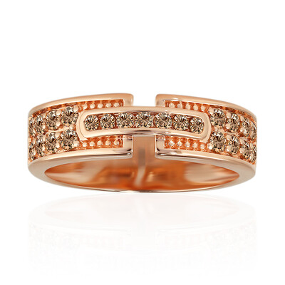 Anello in oro con Diamante Rose de France SI1 di Argyle (Annette)