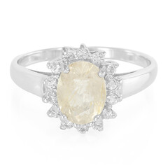 Anello in argento con Quarzo Rutilato