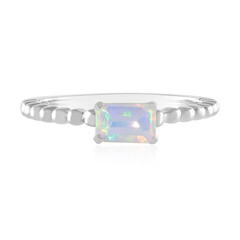 Anello in argento con Opale di Welo