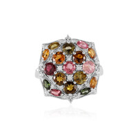 Anello in argento con Tormalina