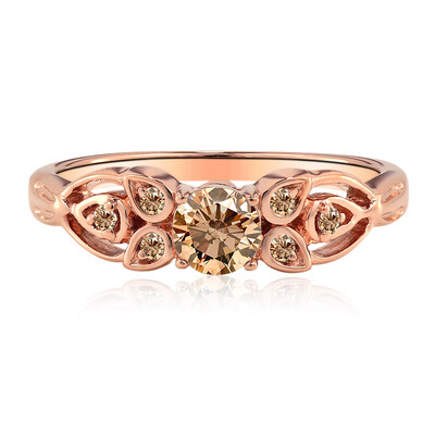 Anello in oro con Diamante Rose de France VS1 di Argyle (Annette)