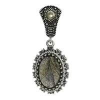 Ciondolo in argento con Labradorite