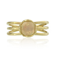 Anello in oro con Opale di Welo AAA (de Melo)
