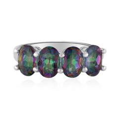 Anello in argento con Quarzo Mistico