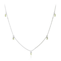 Collana in argento con Peridoto