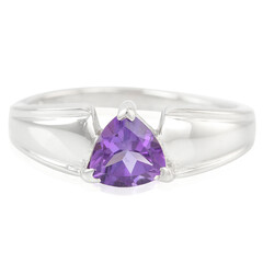 Anello in argento con Ametista Zambiana