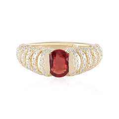 Anello in oro con Rubino Tanzania (de Melo)