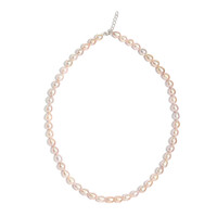 Collana in argento con Perla di Acqua Dolce (TPC)