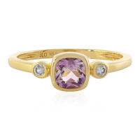 Anello in argento con Ametista Rose de France