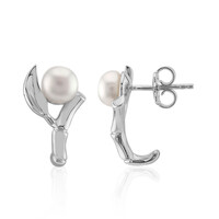 Orecchini in argento con Perla di Acqua Dolce (TPC)
