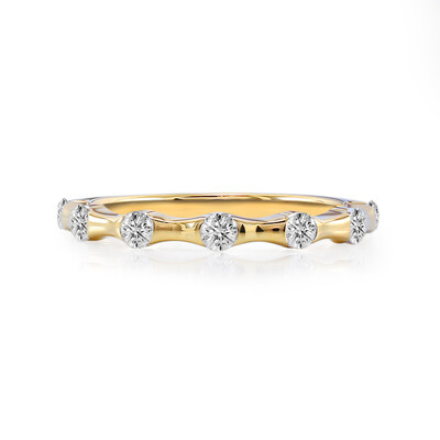 Anello in oro con Diamante IF (D) (Annette)
