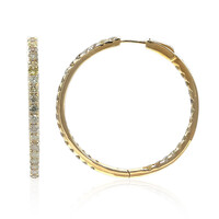 Orecchini in oro con Diamante Fancy SI2 (CIRARI)