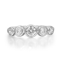 Anello in oro con Diamante I1 (H) (CIRARI)