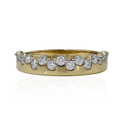 Anello in oro con Diamante IF (D) (Annette)