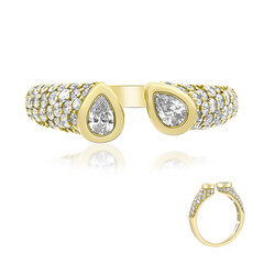 Anello in oro con Diamante SI1 (H) (CIRARI)