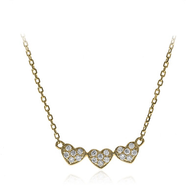 Collana in oro con Diamante I1 (H) (CIRARI)